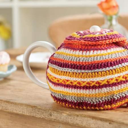 Stripy tea cosy | Top Crochet Patterns