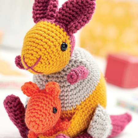 Wallaby joey pattern by Crochetroo  Crochet patterns, Crochet animal  patterns, Stuffed animal patterns