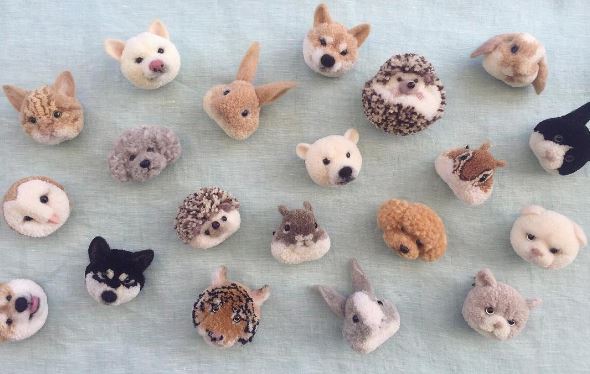 delikatesse mundstykke I nåde af Look At These Amazing Animal Pom-Poms | Top Crochet Patterns