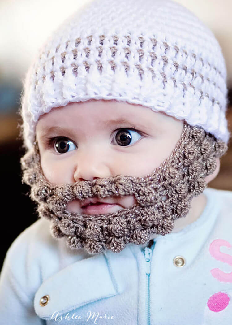 child with beard