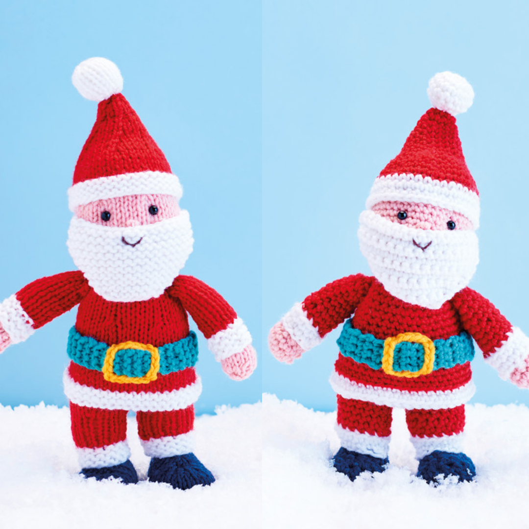 Knit & Crochet Father Christmas Top Crochet Patterns