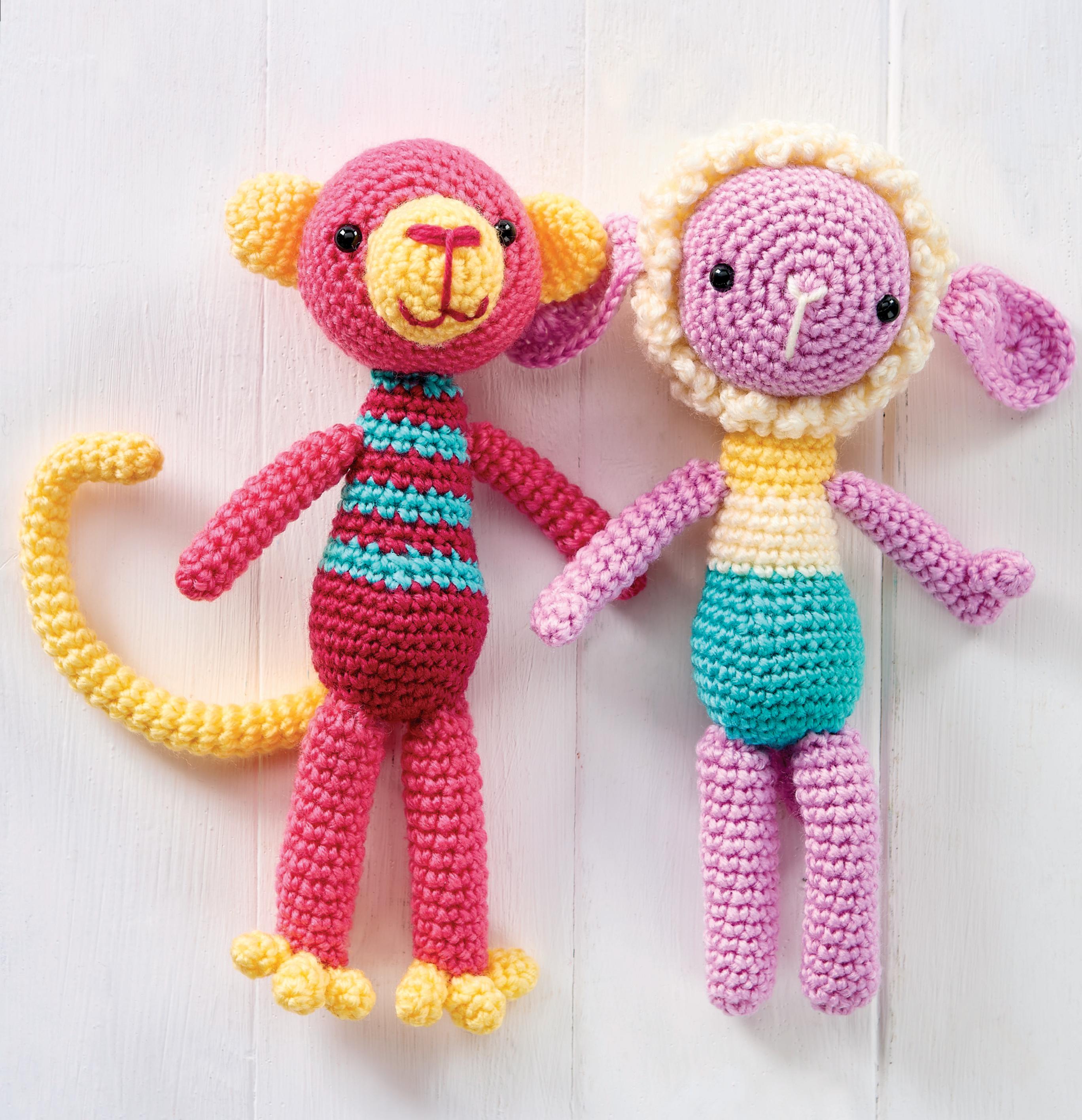 Monkey & Sheep Toys | Top Crochet Patterns