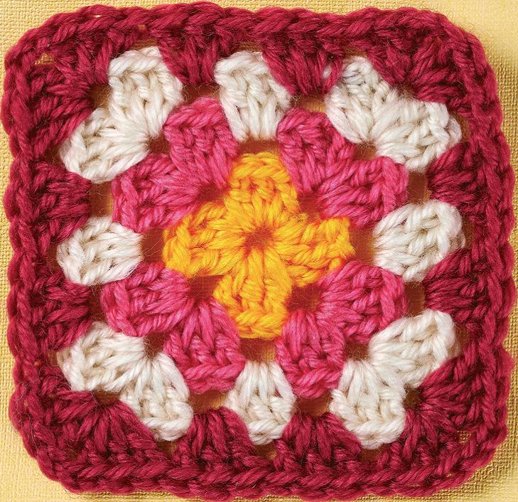 Basic granny square Top Crochet Patterns